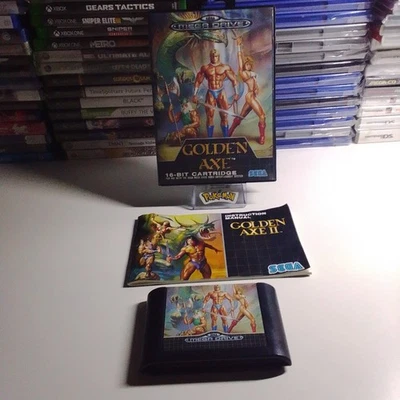 Golden Axe erster Teil Sega Mega Drive Spiel Europa Version OVP mit Anleitung - Bild 1 von 4
