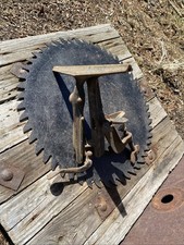 Antique 10”Saw Vise  Blade Bench Sharpening Tool