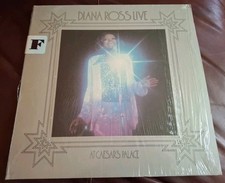 Diana Ross Live At Caesars Palace Vinyl LP 1974 Motown M6-801S1 Pristine In...