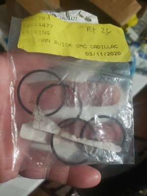 Engine Camshaft Seal Ring ACDelco GM Original Equipment 12574477 Lot Of 4