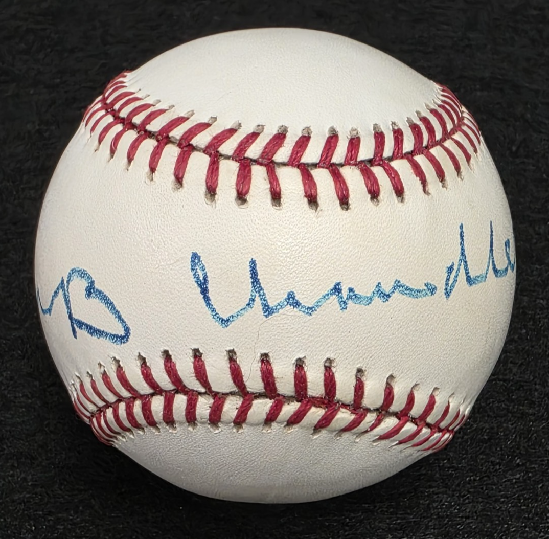 A.B."Happy "Chandler Autographed Signed Commissioner 2nd MLB A.B. "HAPPY" CHANDLER Baseball-HALL OF FAME-JSA 