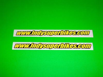 Indy Superbikes Suzuki Gsxr Honda Kawasaki Yamaha Motorcycle Decals Stickers Ebay
