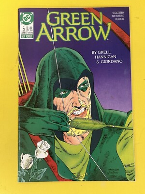 GREEN ARROW #5 (DC 1988) Bagged & Boarded Combine Free Shipping