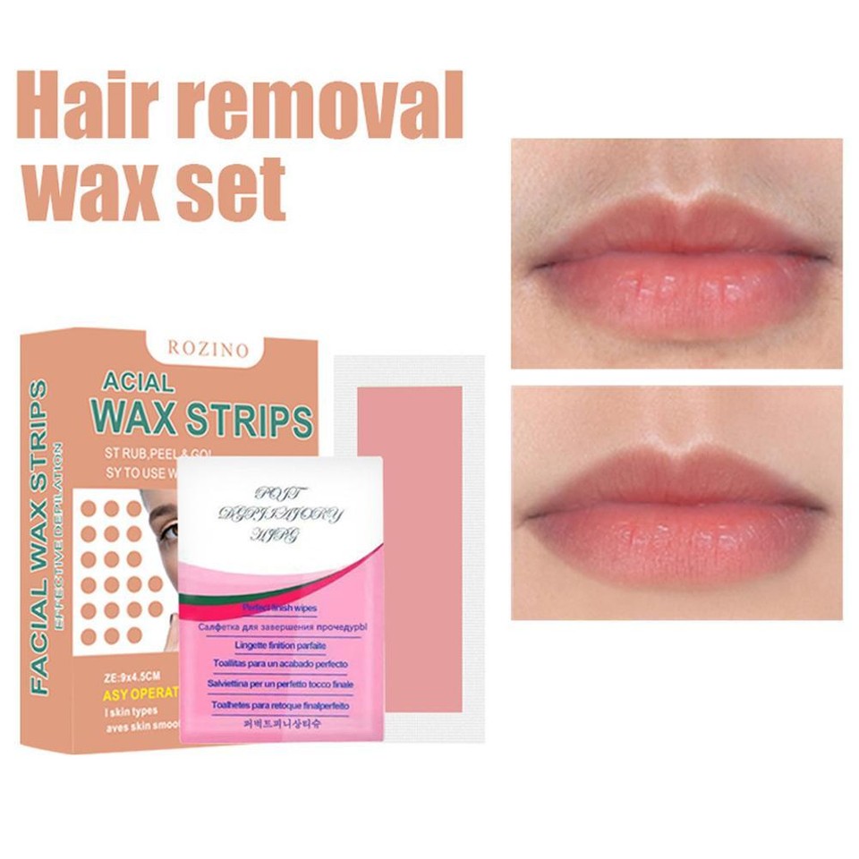 Hair Removal Wax Paper Lip Hair Armpit Legs Gentle PeelOff Hair