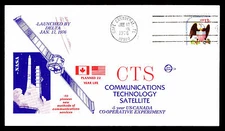 1976 COMMUNICATIONS TECH. SATELLITE LAUNCHED BY DELTA  - U.S. #1596 (ESP#3793)