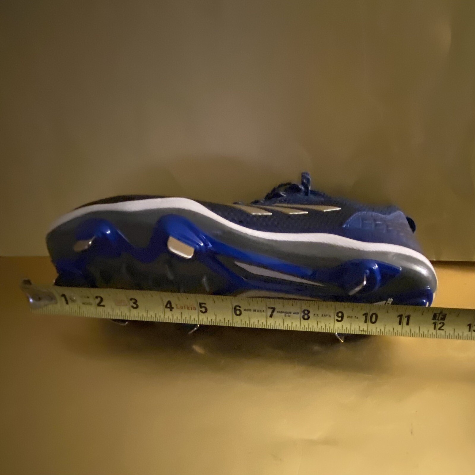 Adidas Power Alley 5 W Ladies Baseball Cleats Royal Blue Silver Size 10 (B39221) thumbnail 9