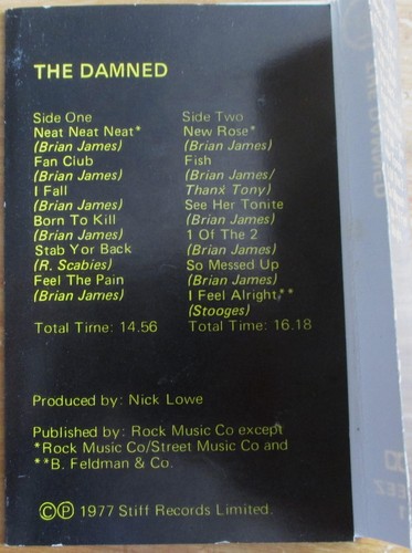 DAMNED - DAMNED DAMNED DAMNED - STIFF - Picture 7 of 7