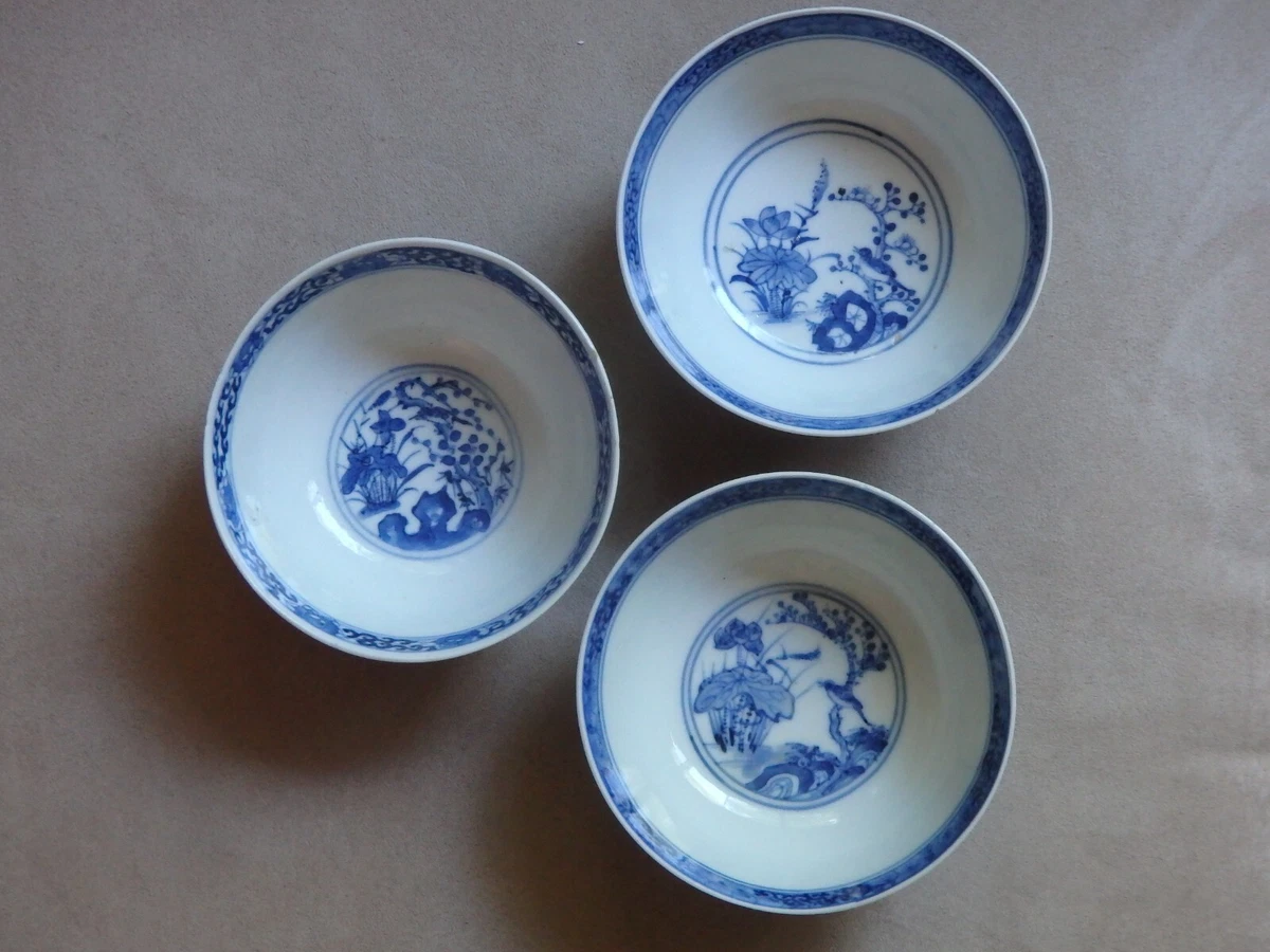 中国古董蓝色碗1850-1899 | eBay