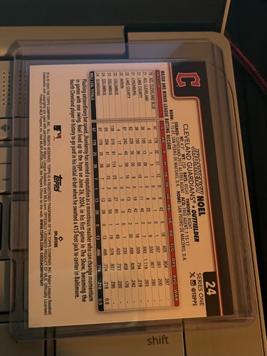 2025 Topps Series 1 - Rainbow Fail #24 Jhonkensy Noel (RC) - Picture 2 of 2