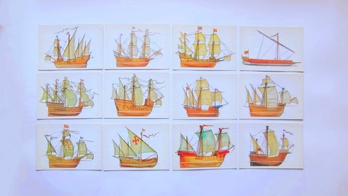 History of the ship 32 postcards. Complete set История корабля - Picture 10 of 13