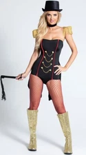 NEW Ravishing Ringleader Costume Halloween Role Play SZ S/M MSRP $93