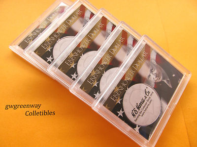 LOT 5 * 2 x3  Eisenhower Dollar Holder- Harris Frosty Case #5371