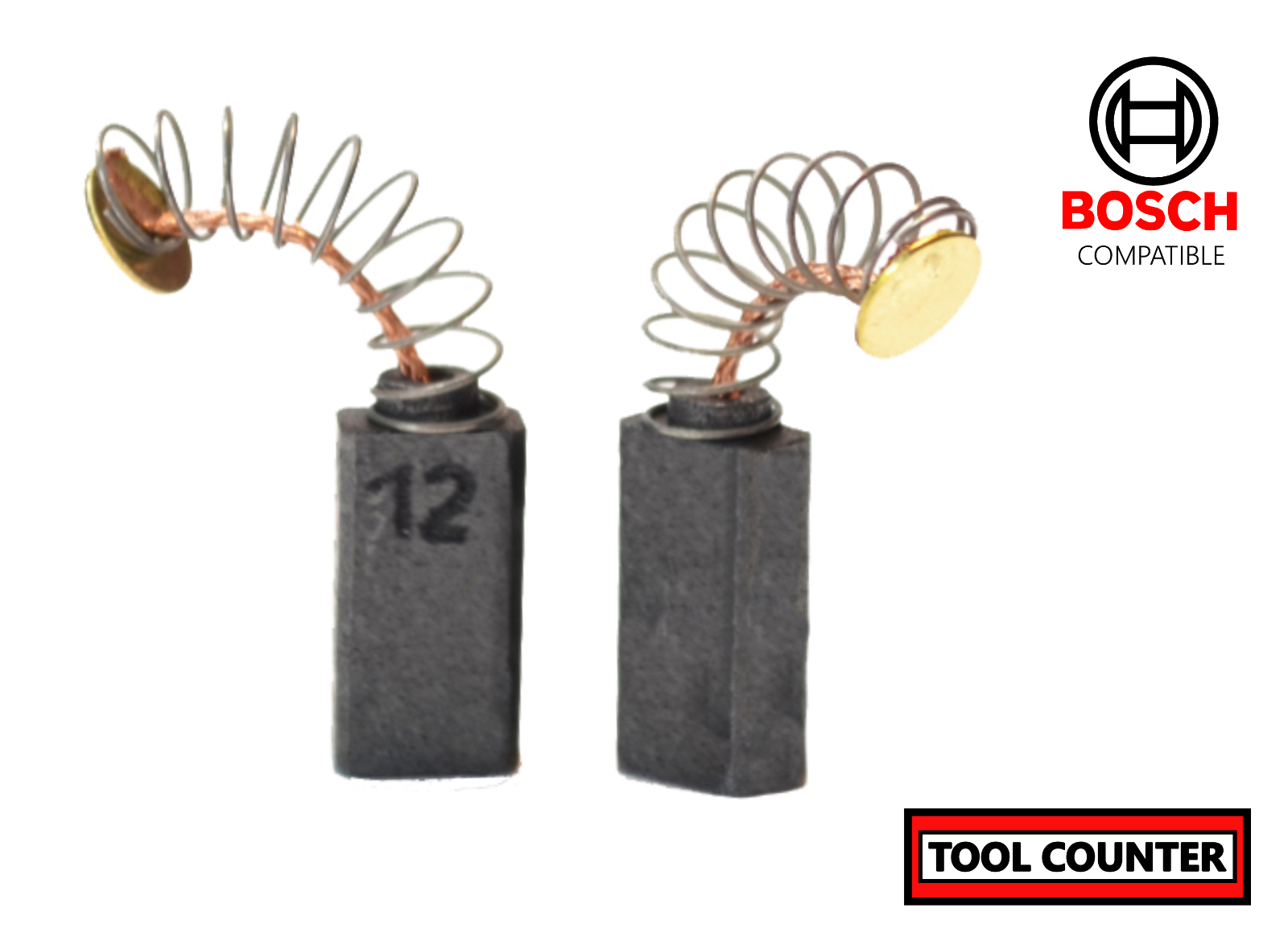 Spazzole Di Carbone Per Trapano Bosch CSB 550 RE/ RET - Ricambio Tooldaddy 5x8x15 Mm - Foto 6