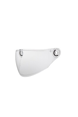 JFM 205 TRANSPARENT MOTORCYCLE SCOOTER HELMET VISOR MOUNTS ONLY ON HELMET JFM 205