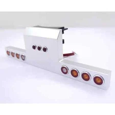 Metal Taillight Angel Eye Lamp for 1/14 Tamiya RC Truck King Hauler 56344 56301