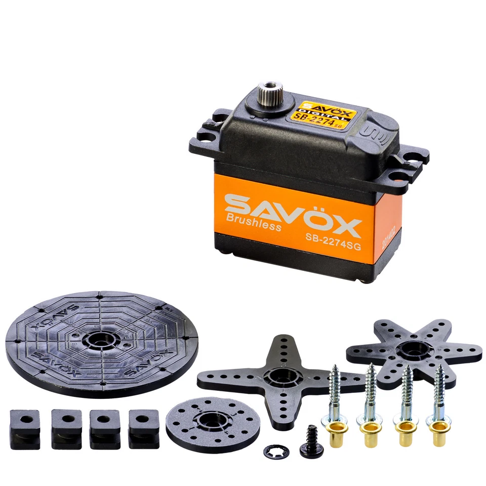 Digital Brushless HV Standard Servo SB-2274SG SAVÖX 80101040 810218 - Bild 2 von 4