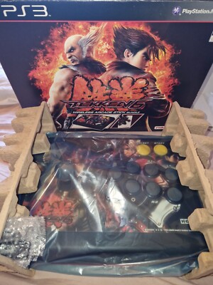 TEKKEN 6 WIRELESS ARCADE STICK BUNDLE SONY PS3 PAL ORIGINAL KOMPLETT BLES-00635