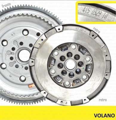 ZWEIMASSEN-SCHWUNGRAD ORIGINAL LUK 4150329 FIAT FIORINO 1.3 D MJET 