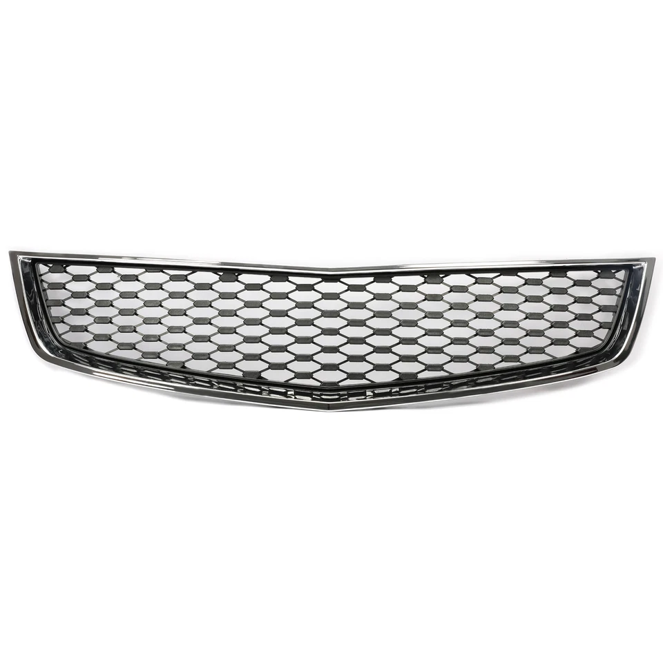 For 2010-2015 Chevrolet Equinox Front Lower Grille Chrome Shell Black Insert - Image 3 of 4