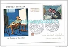 1966 Honores Daumier French FDC, Stamps