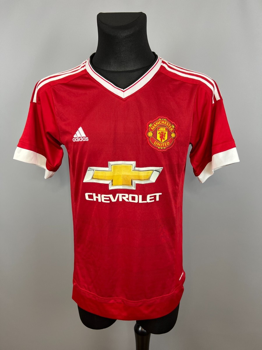 MANCHESTER UNITED 2015 2016 HOME SHIRT FOOTBALL SOCCER ADIDAS
