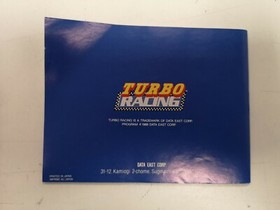 NINTENDO NES TURBO RACING PAL