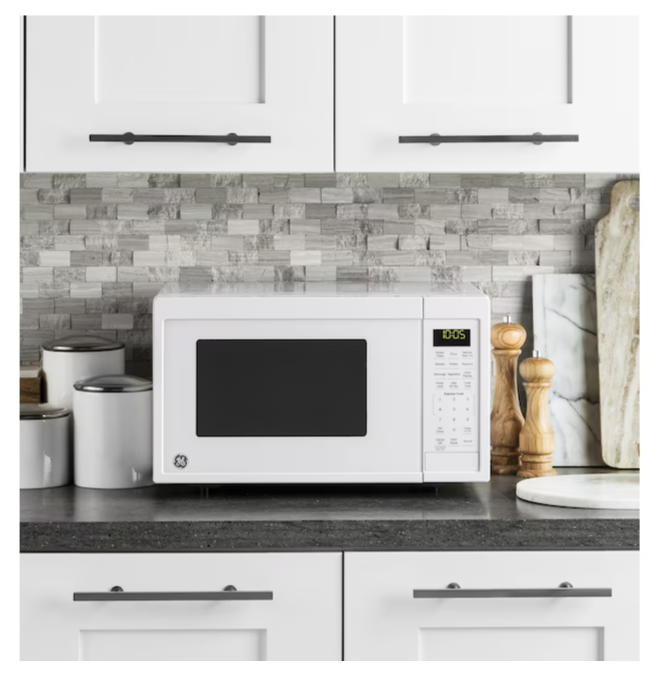 GE 0.9-cu ft Small 900-Watt Countertop Microwave (White) | eBay GE 0.9-cu ft Small 900-Watt Countertop Microwave (White) | eBay