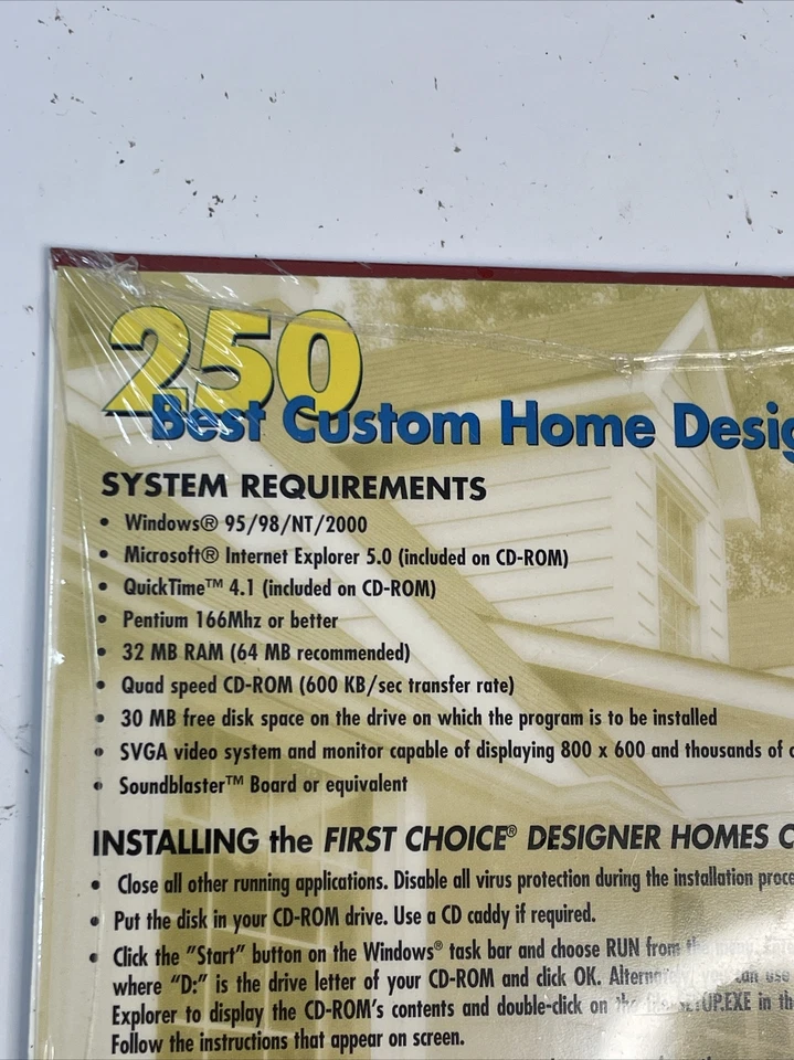 Home Designer CD-ROM Windows 95 PC Software Weyerhaeuser - Image 3 of 4