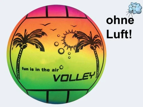 Beach Volleyball Rainbow Gummi Strand Freizeit Sport Urlaub Schule Outdoor NEU!