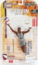 McFarlane NBA Legends 4 George Gervin (San Antonio Spurs) Exclusive ABA Silver