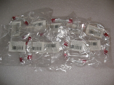 10x CAT6, U/UTP 0,30m Slim Patchkabel, Netzwerkkabel, Inline 71613W