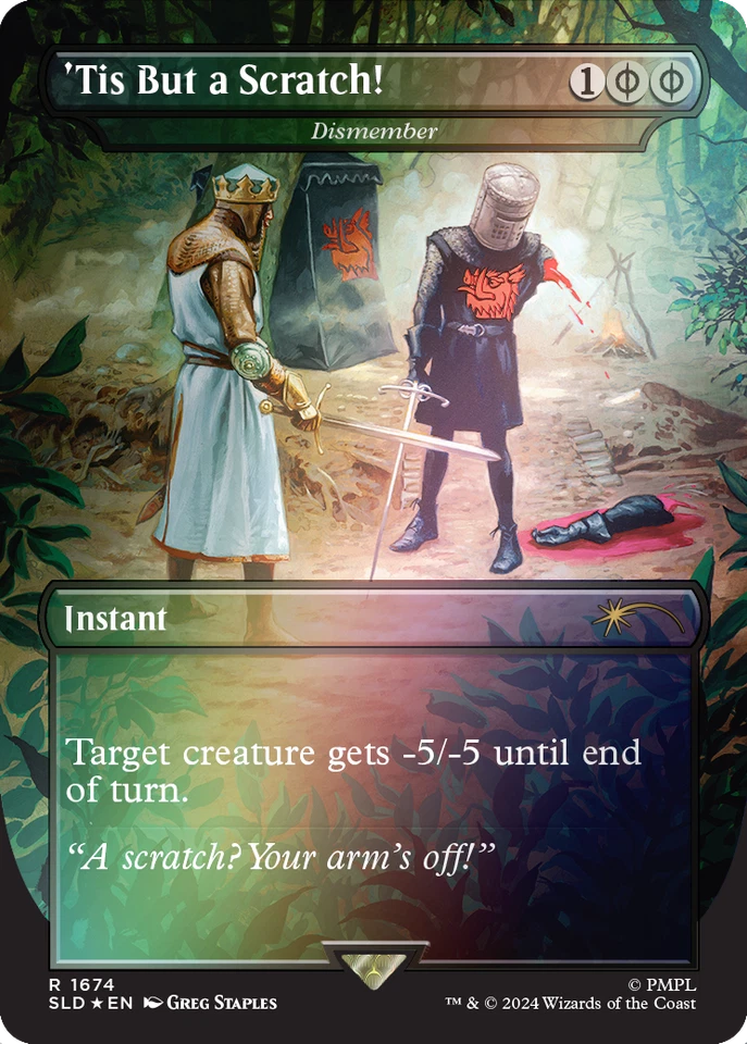 Magic the Gathering (MTG) Secret Lair x Monty Python: Vol 1 (Foil) - Image 4 of 4