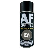 4in1 Rostschutz Lackspray F&Uuml;R RAL 7022 Umbragrau Farbe Grundierung Spraydose