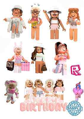 Rótulo Flip top Roblox Girls