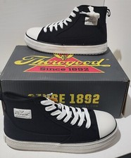 THOROGOOD WAREHOUSE COMPOSITE TOE MIDHEIGHT BLACK WORK SHOE 808-6200 Mens Sz 9.5