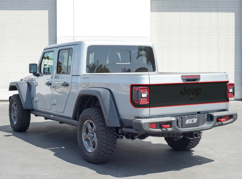 Juego de calcomanías para puerta trasera Gladiator Blackout de 2 capas - se adapta a Gladiator Foto 2 de 3