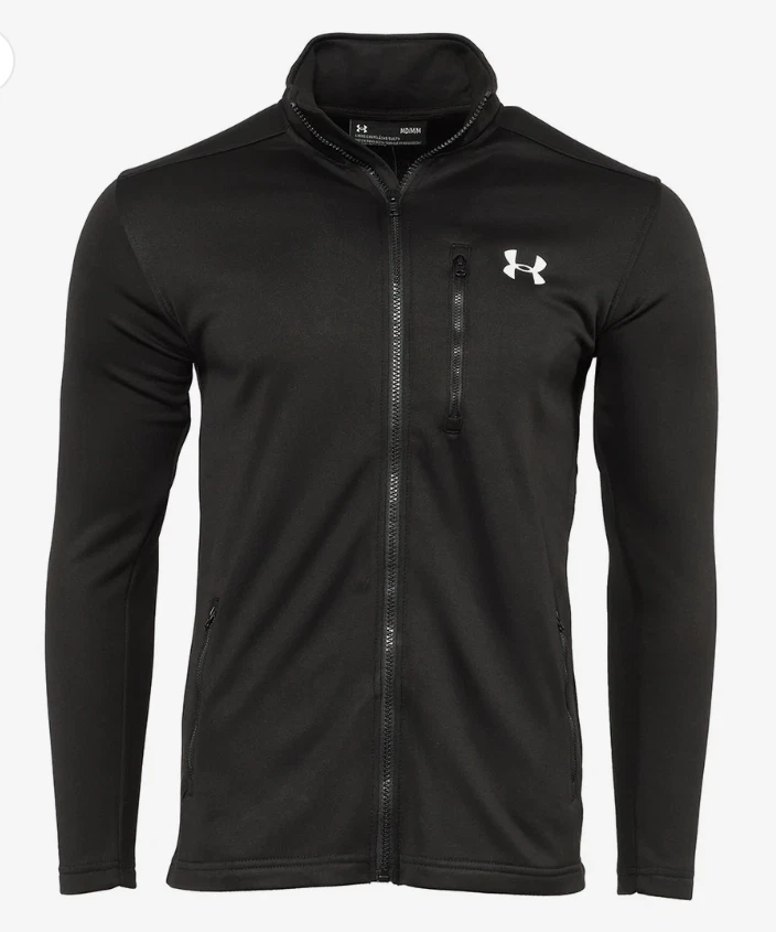 Mens Under Armour UA Micro Jacket Sweatshirt Full Zip Track New With Tags
Opens in a new window or t