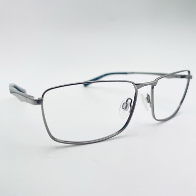 SPECSAVERS Brille GUNMETAL RECTANGLE Brillengestell MOD: TURBOT RX 32262537