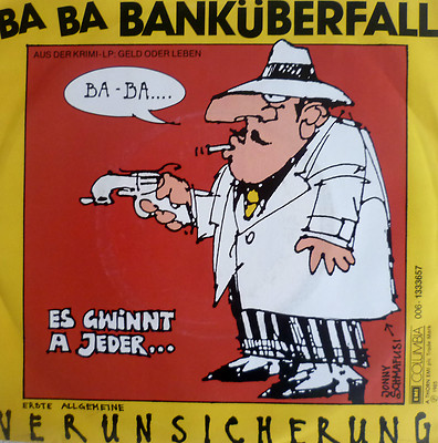 7'' 1985 AUSTROPOP KULT IN MINT- !  EAV : Ba Ba Banküberfall