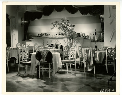 Vintage 8x10 Production Pho Evenings for Sale 1932 Herbert Marshall Sari Maritza