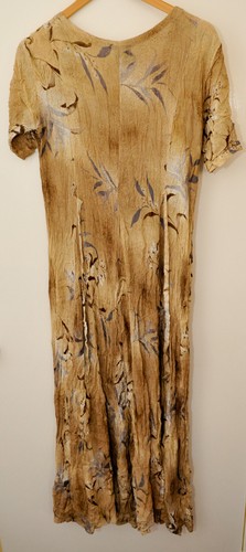 Stunning HER STYLE Long Dress from India. Vintage. Floral Print. Small. New - Picture 5 of 5
