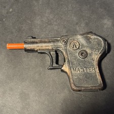 Antique Cast Iron Cap Gun Andes Master 1922