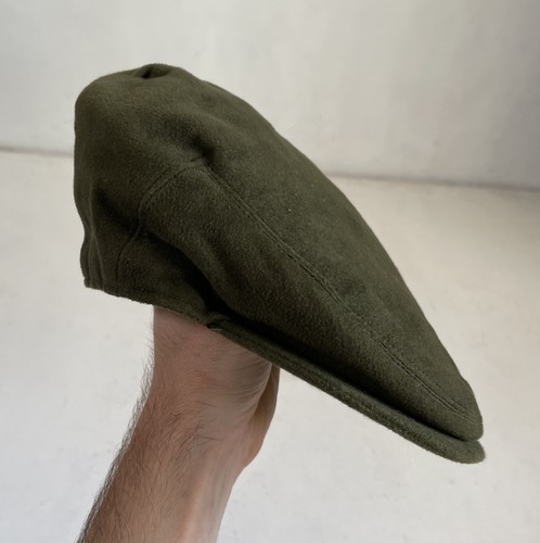 Original Moleskin Flatcap Größe Small olivgrün Baumwolle Mütze Made in England