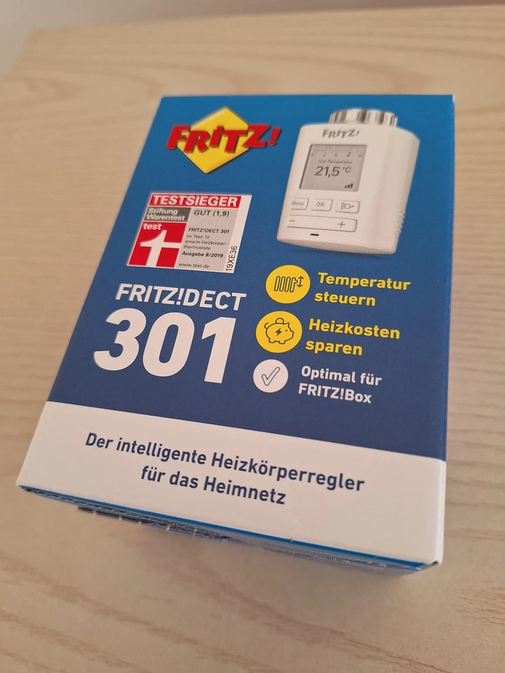 AVM Thermostat Fritz Dect 301 OVP