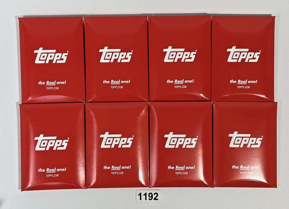 2022 TOPPS Star Wars MAY THE 4TH Complete Set 1-8 W/ Topps OG Packaging. - Image 3 of 4