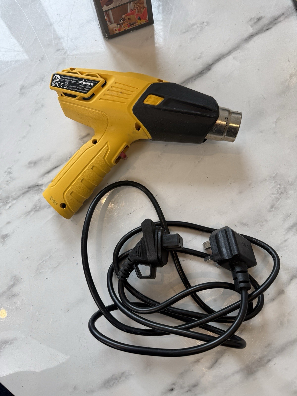 WAGNER Heat Gun FURNO 300 max. 575°C, 1600 W, Airflow Capacity 675 l/min  FAULTY