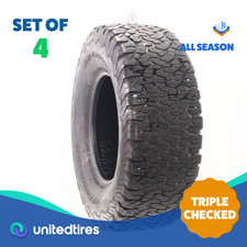 Set Of 4 Used Lt 31570r17 Bfgoodrich All-terrain Ta Ko2 113110s - 632 Set Of 4 Used Lt 31570r17 Bfgoodrich All-terrain Ta Ko2 113110s - 632