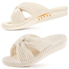 Orthopedic Arch Support Slippers for Women Comfortable Open Toe Indoor House