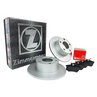 Zimmermann Bremsen Bremsscheiben BremsbeläGe Hinten FüR Vw Golf Plus 1.9 Tdi
