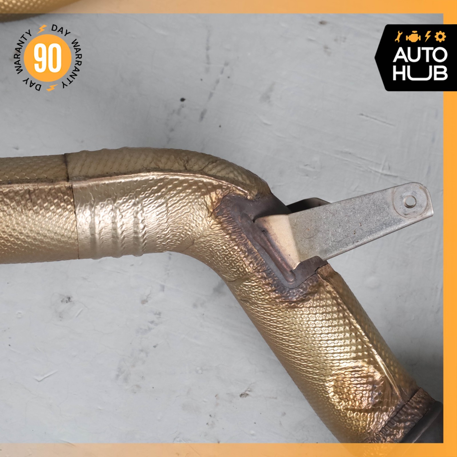 13-18 Bentley Continental GT GTC 4.0L V8 Exhaust Downpipe Set 3W0131705E OEM